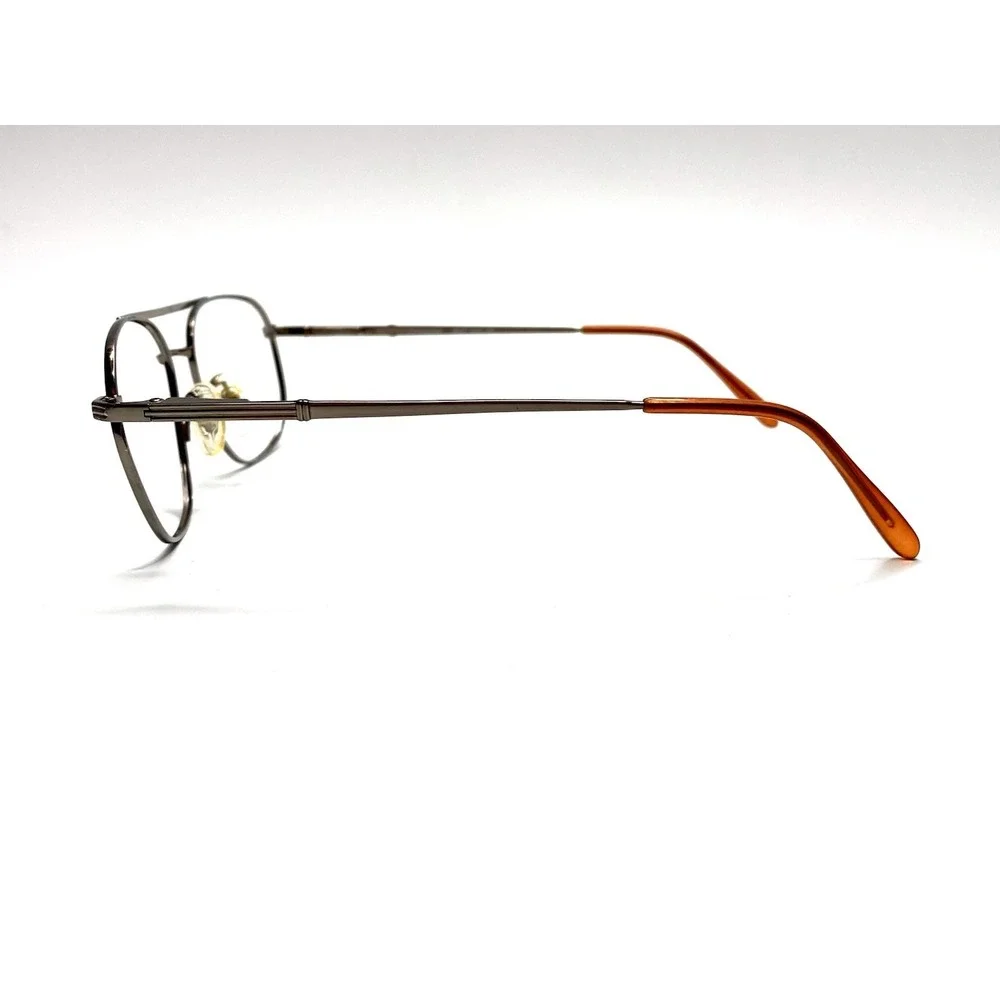 Chesterfield Gunmetal Silver Aviator Glasses 352T 1WK 57 18 145